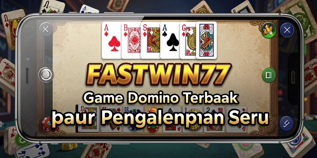 Tampilan gameplay seru dalam FASTWIN77 dengan domino yang menarik.