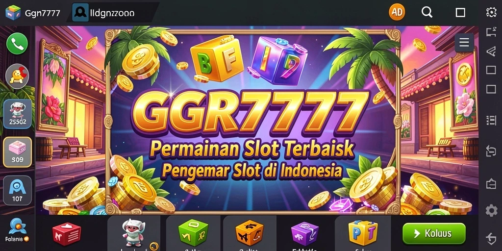 Gameplay menarik dari GGR7777 dengan berbagai tema slot.