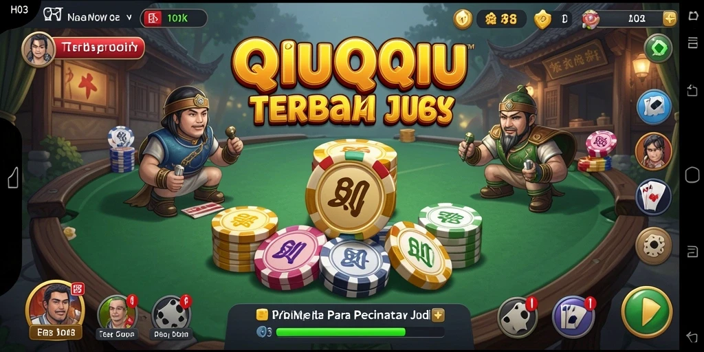 Tampilan gameplay QiuQiu yang seru dan menarik di H03.