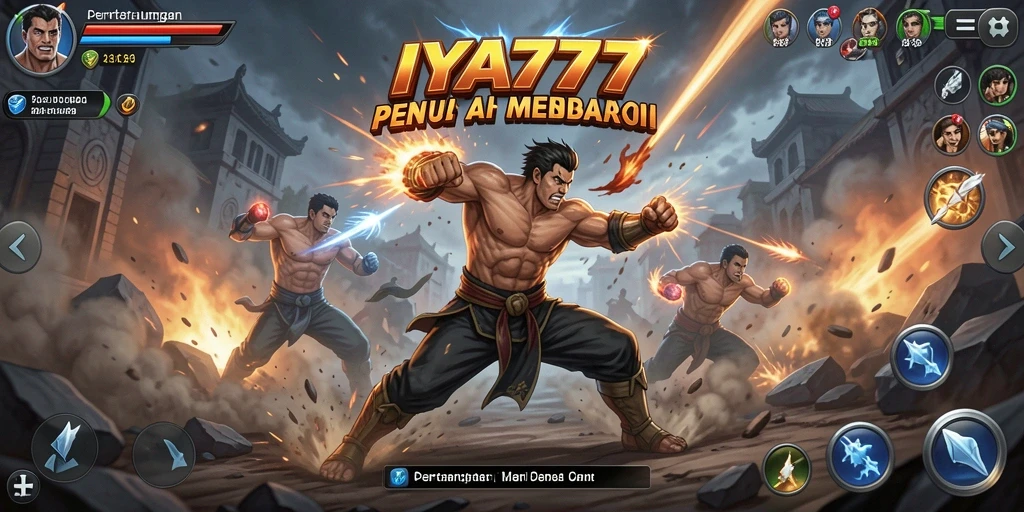 Screenshot IYA777 menampilkan gameplay Action yang mendebarkan.