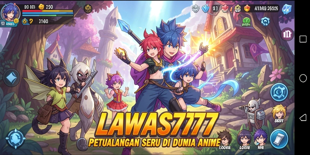 Tampilan menarik dari gameplay LAWAS777 yang memukau.