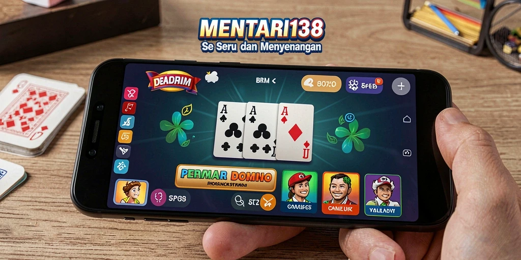 Screenshot gameplay MENTARI138 menampilkan keseruan bermain Domino.