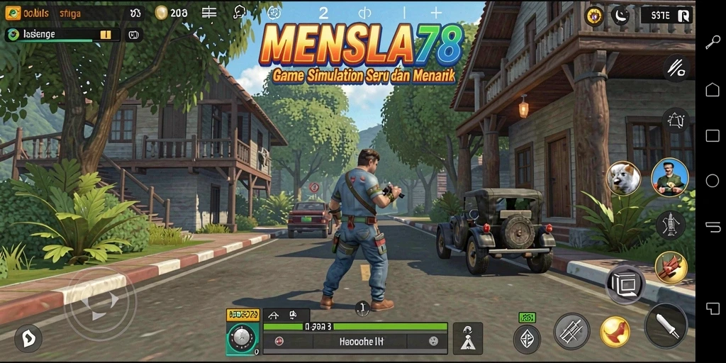 Tampilan gameplay MENYALA78 yang menarik dan mendebarkan.
