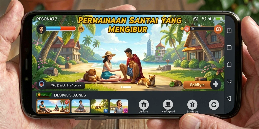 Screenshot dari gameplay PESONA77 menampilkan keseruan permainan Casual.