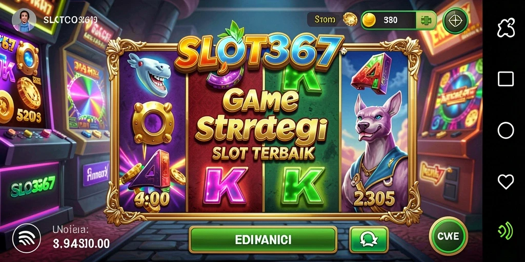 Tampilan gameplay SLOT367 yang seru dan menarik.