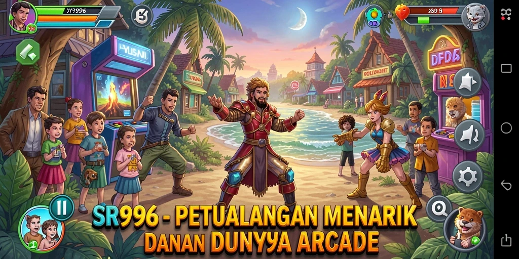 Tampilan menakjubkan dari gameplay seru dalam SR996.